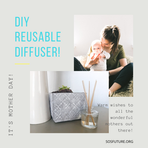 DIY How to Make a Reusable Diffuser? Great For Mother DAY!