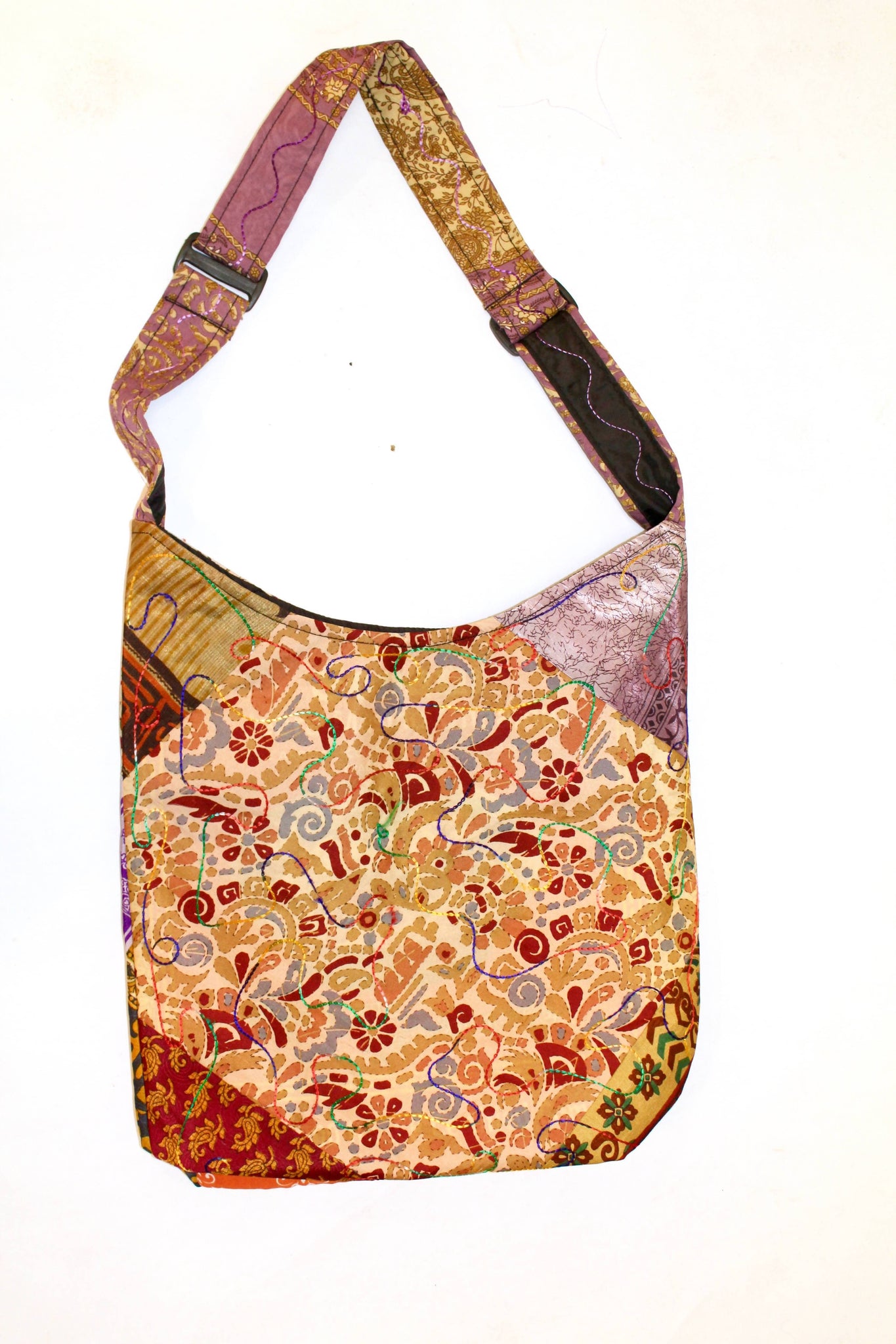 How To Make a Crossbody Hobo Bag  Hippie Hobo Sling Bag Sewing Pattern