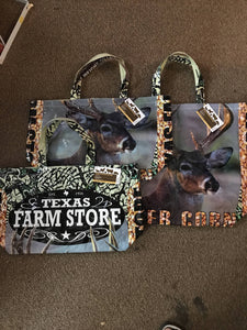 Deer bag tote - Texas Farm Store